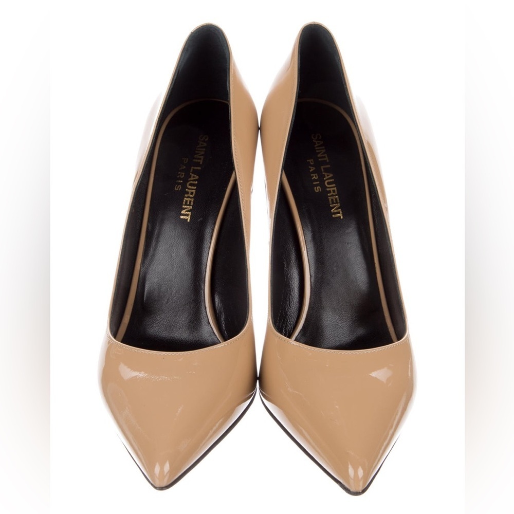 Saint Laurent tan heels size 8